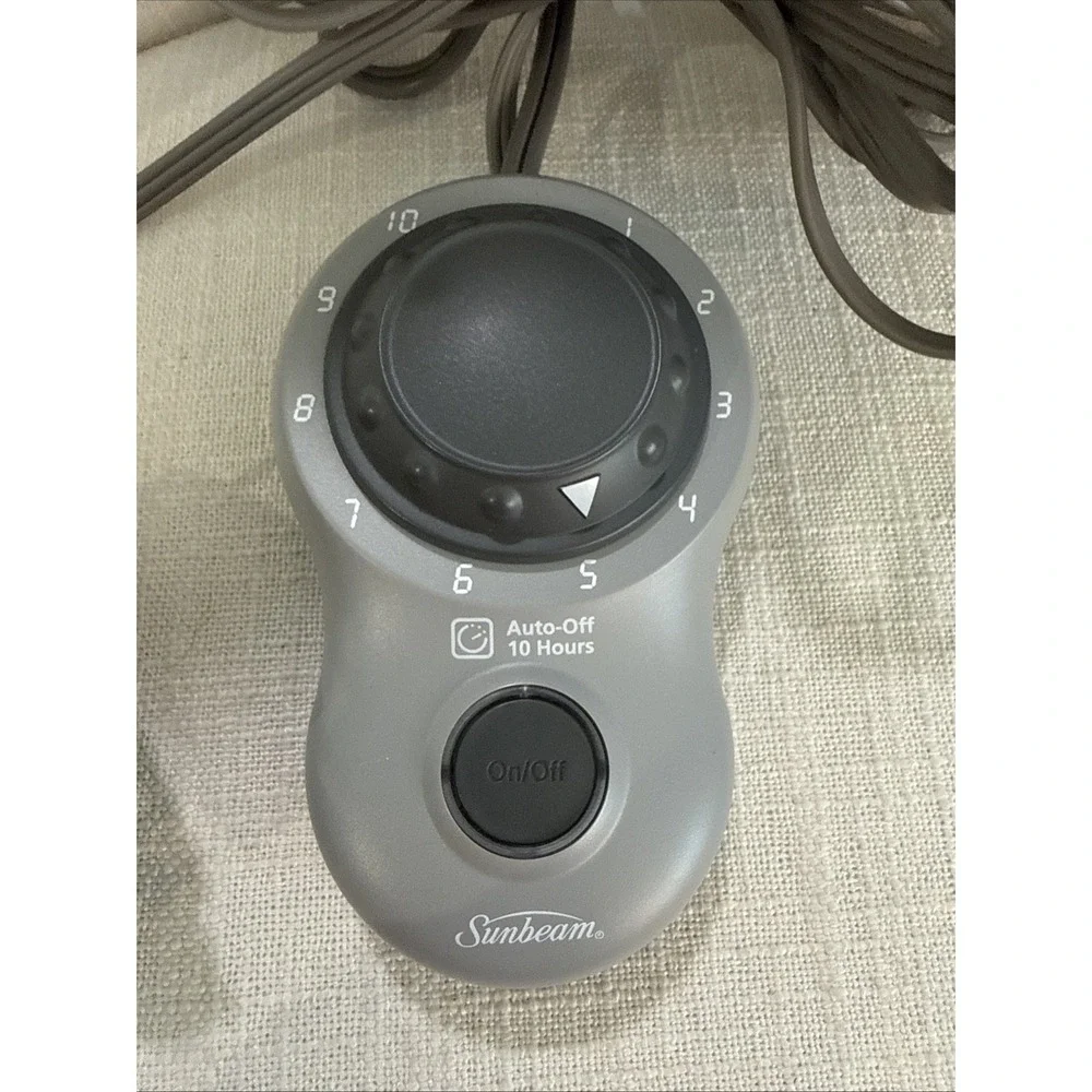 Sunbeam Electric Heated Blanket Remote‎ Control 3 Prong Style S85A Replacement